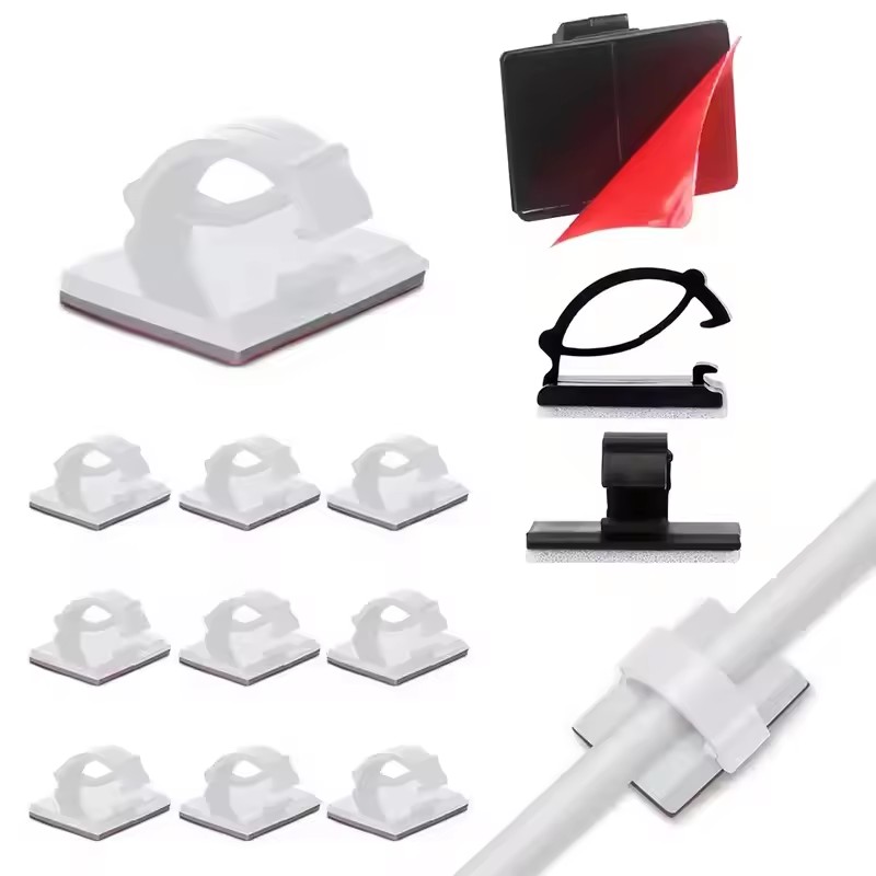 Car Cable Organizer - مشبك لاصق لتنظيم وترتيب كابلات الشحن