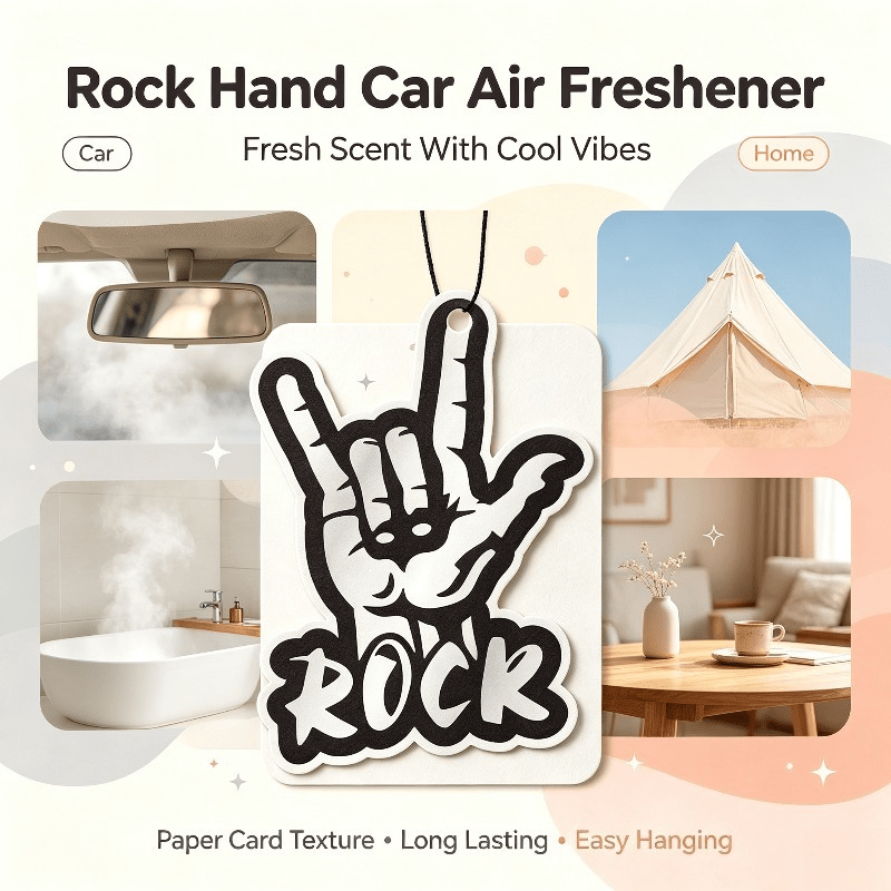 Car Air Freshener - معطر هواء للسيارة على شكل صخرة