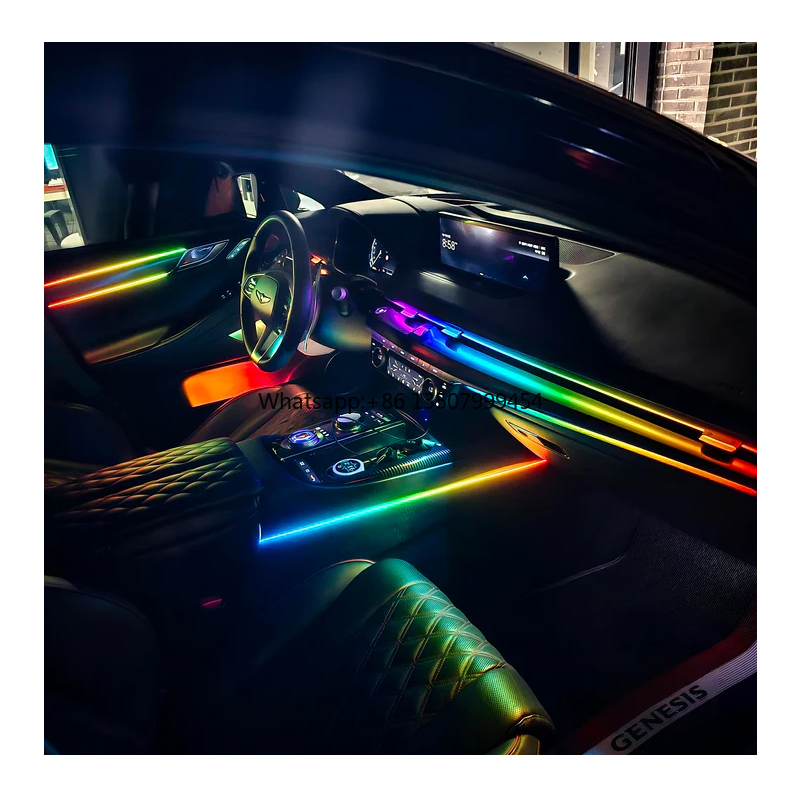 Car Led Light - إضاءة داخلية للسيارة بـ 256 لونًا