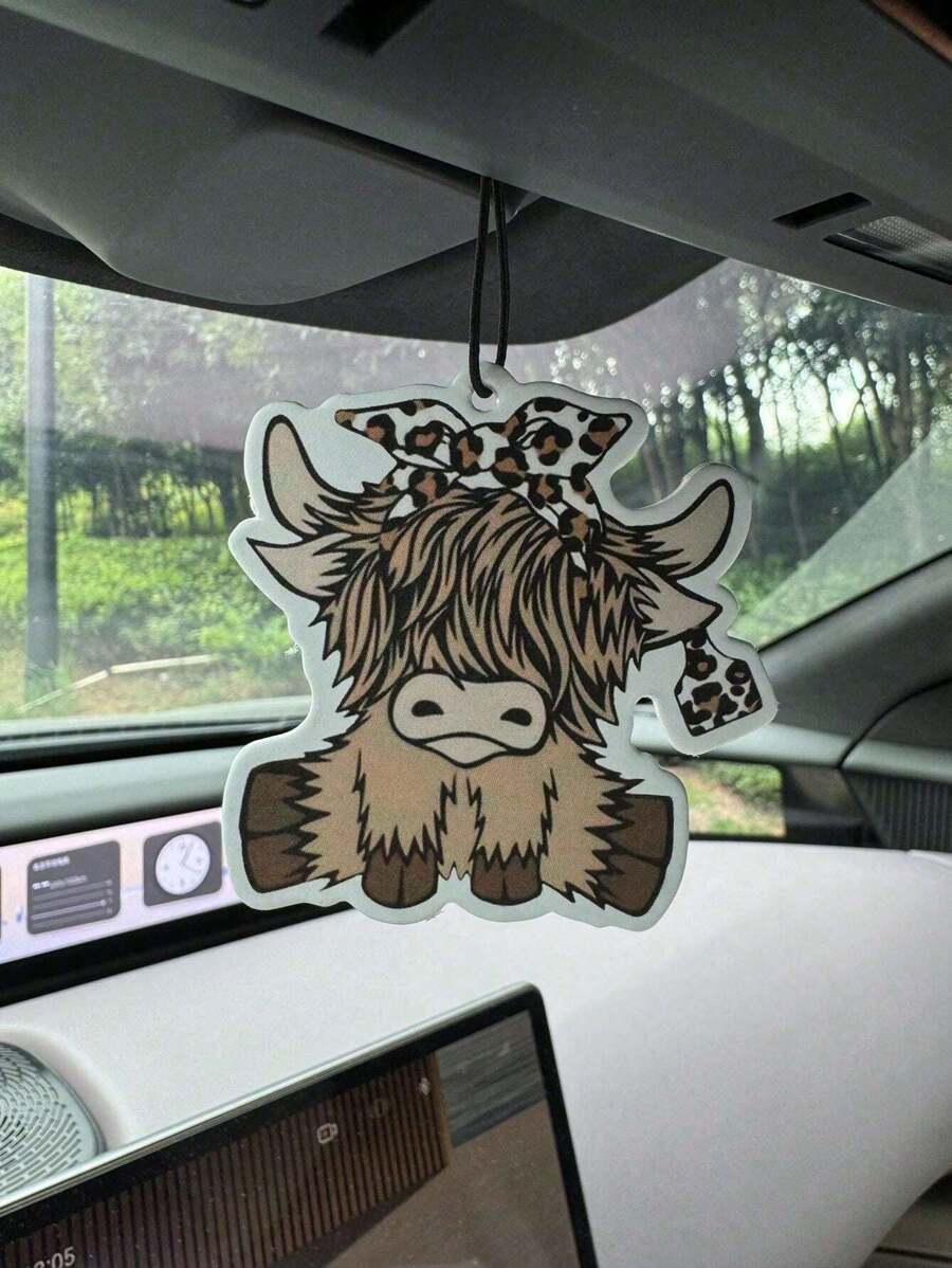 Car Air Freshener - معطر هواء للسيارة على شكل بقرة