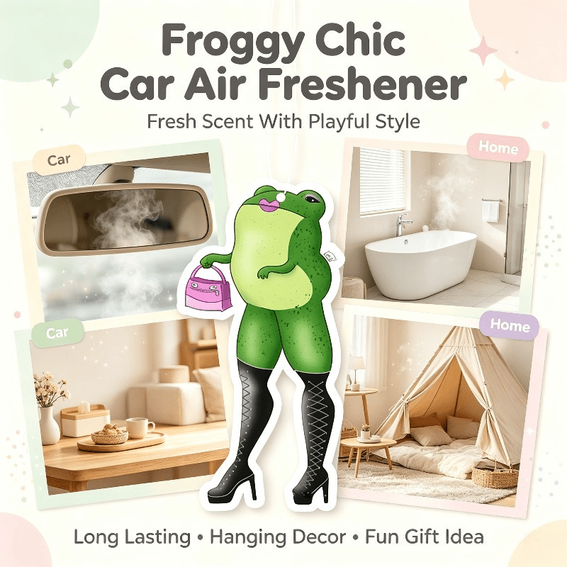 Car Air Freshener - معطر هواء للسيارة بتصميم أنيق على