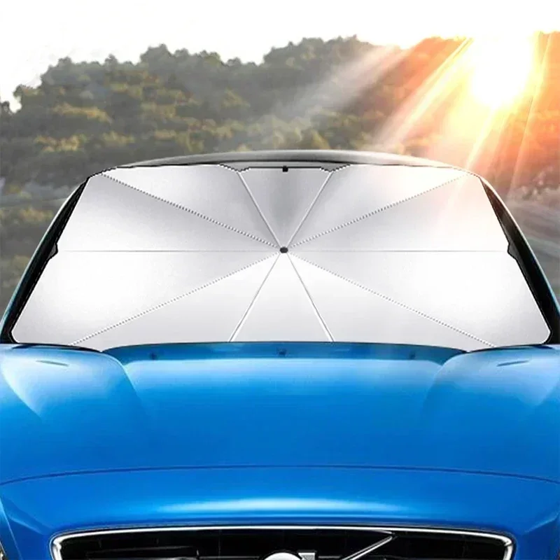 Windshield Sun Shade - واقي شمس محمول للسيارة للزجاج الأمامي