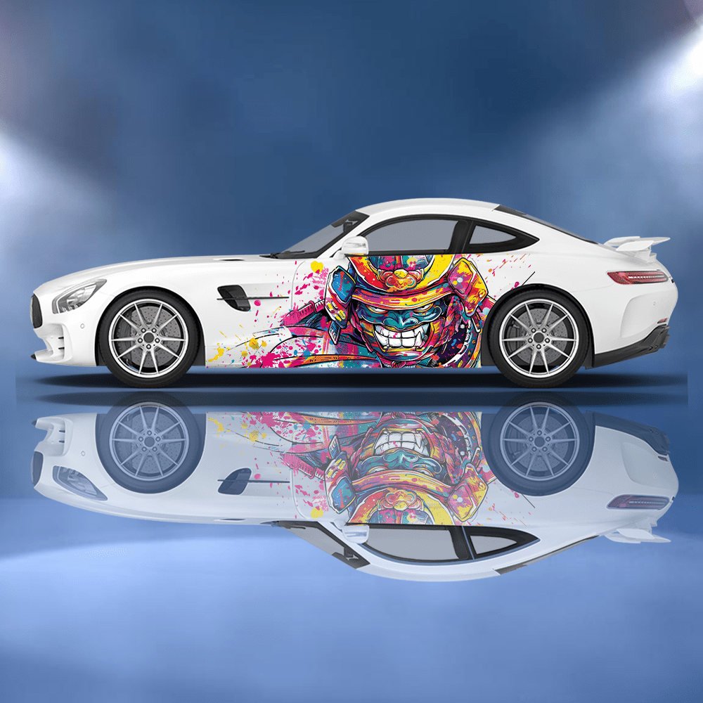 الملونة اليابانية الساموراي ال - مراجعة Car Accessories Japanese وسعره