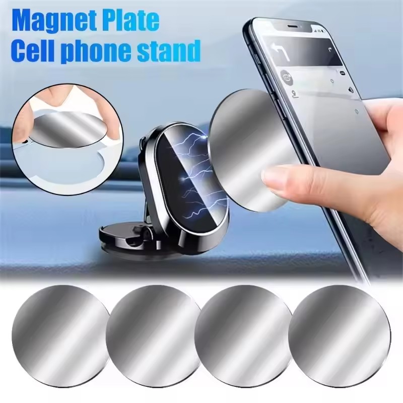 1/50 قطعة من الألواح المعدنية  - مراجعة Car Phone Holder وسعره