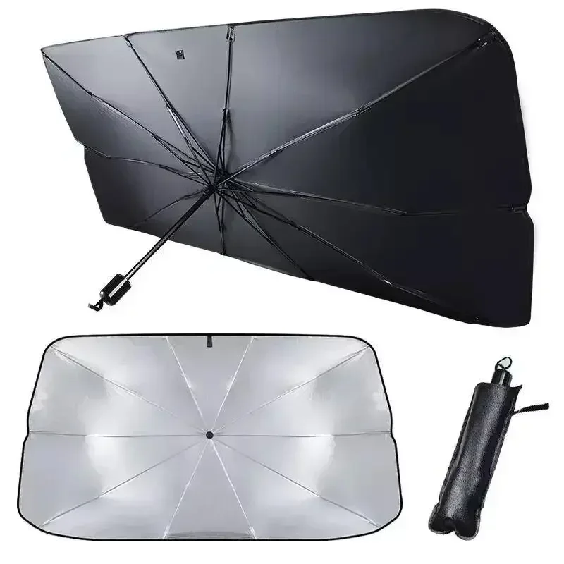واقي شمس للسيارة، مظلة للنافذة - مراجعة Windshield Sun Shade وسعره