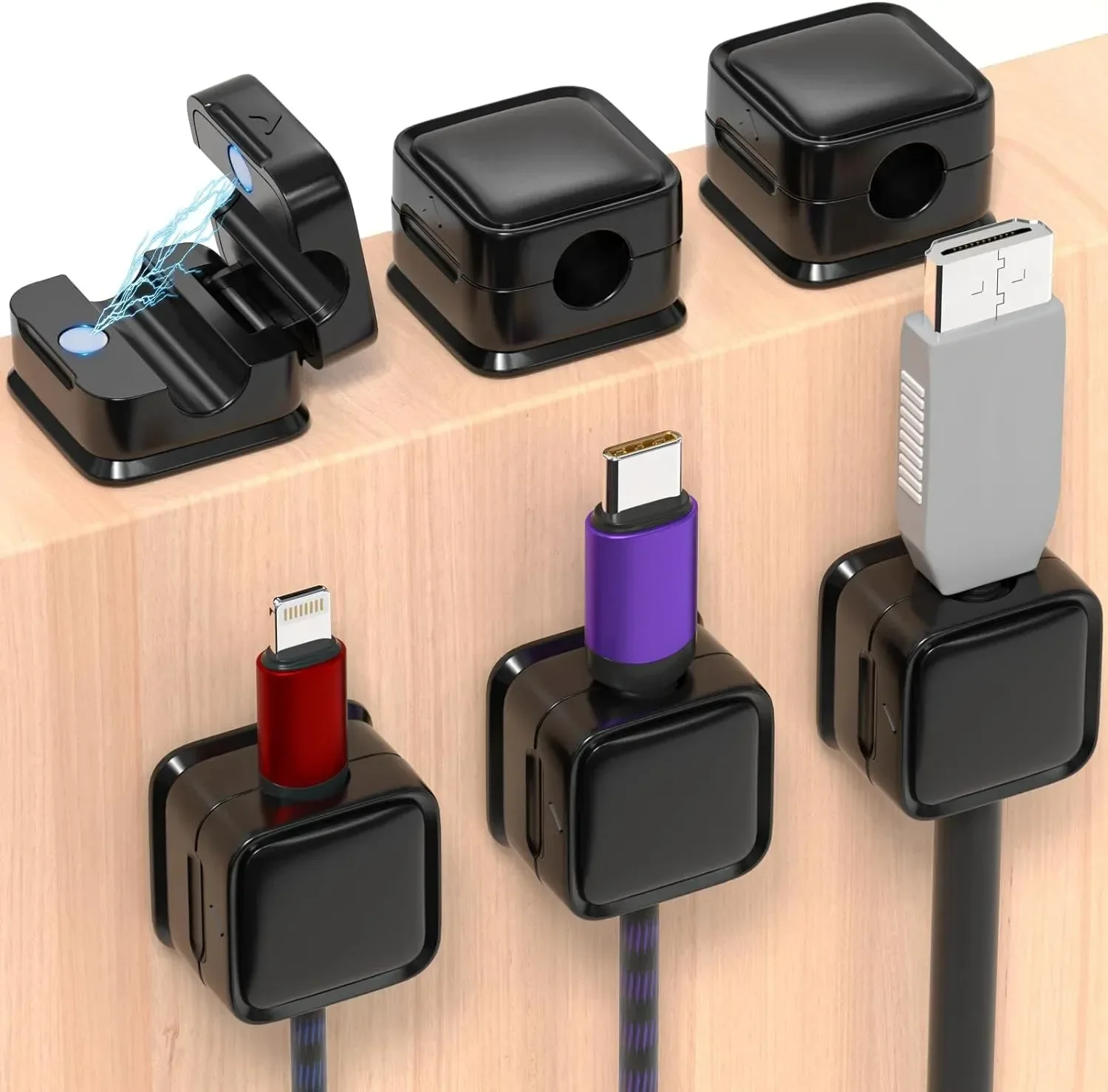 منظم كابلات صغير، حامل كابلات  - مراجعة Car Cable Organizer وسعره