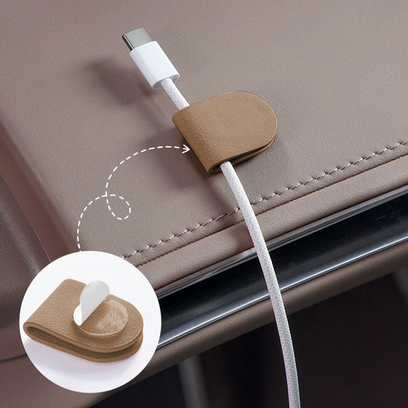 1/2/4 قطع من منظم الكابلات الم - مراجعة Car Cable Organizer وسعره
