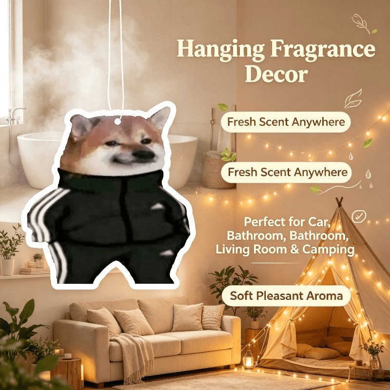 معطر هواء للسيارة على شكل كلب  - مراجعة Car Air Freshener وسعره
