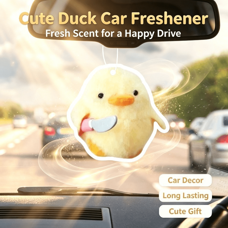 معطر هواء للسيارة على شكل كتكو - مراجعة Car Air Freshener وسعره
