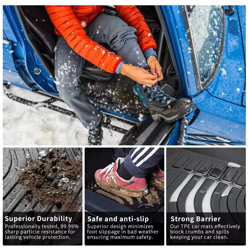دواسات سيارة مخصصة من مادة TPE - مراجعة Car Floor Mat وسعره